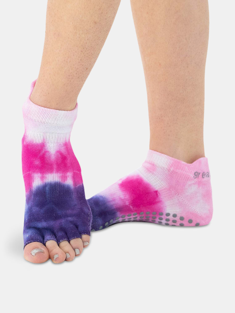 Zoe Half Toe Grip Sock