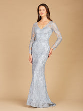 Load image into Gallery viewer, 29466 - Long Sleeve Lace Mermaid Gown