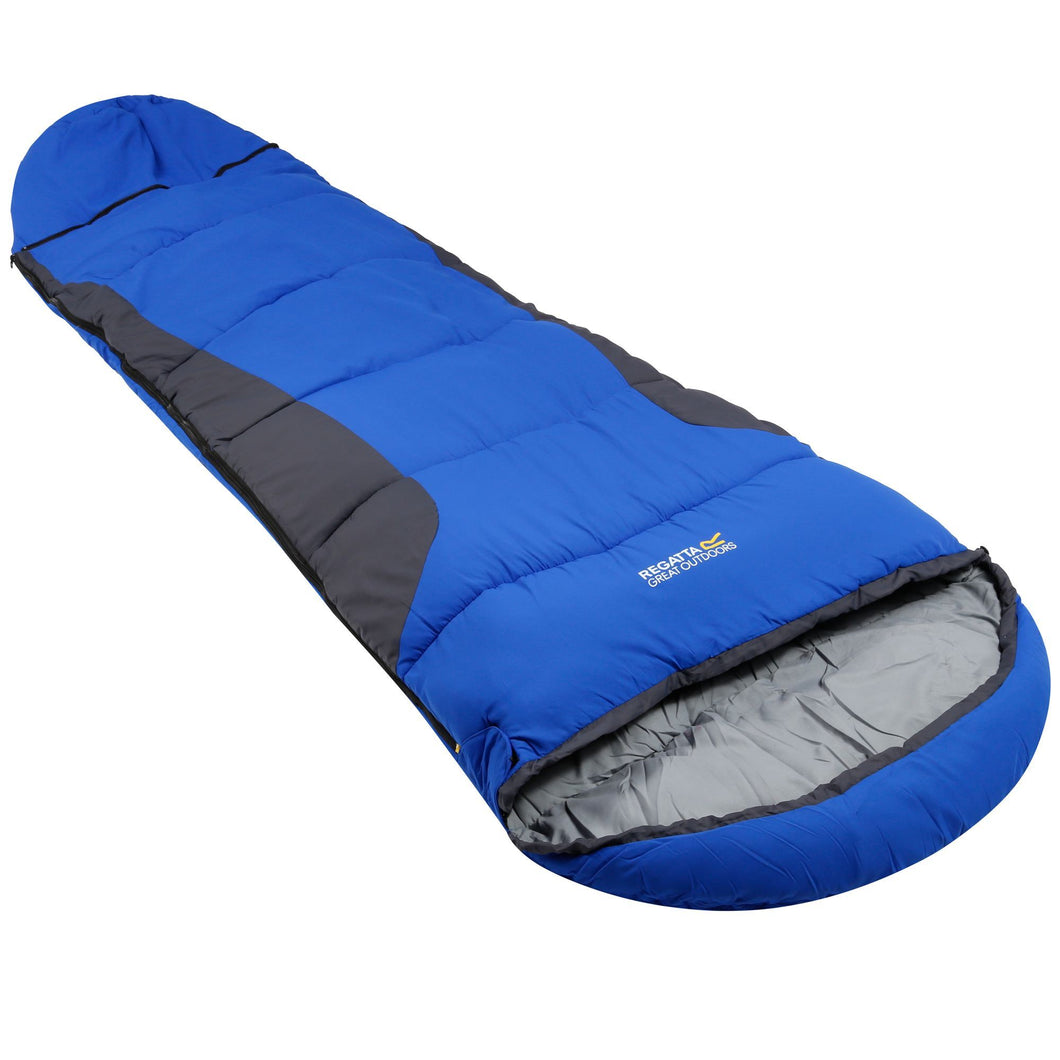 Regatta Hilo Boost Expandable Sleeping Bag (Oxford Blue/Ebony) (One Size)