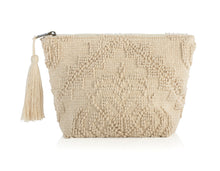 Load image into Gallery viewer, Sienna Zip Pouch, Ivory