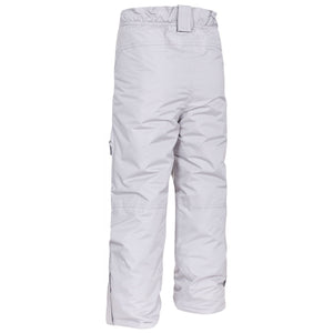 Trespass Kids Unisex Marvelous Ski Pants With Detachable Braces (Platinum)