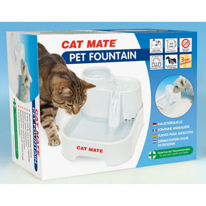 Pet Mate Cat Mate Drinking Water Fountain (Assorted) (One Size)