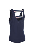 Load image into Gallery viewer, Womens/Ladies Emmalyn Low Back Tank Top - Navy