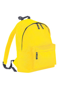 Fashion Backpack / Rucksack 18 Liter - Yellow/Graphite Gray Pack Of 2