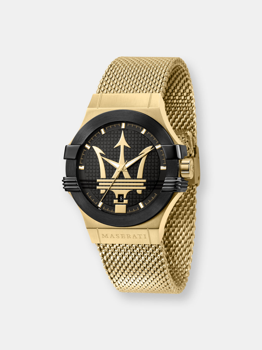 Maserati Men's Potenza R8853108006 Gold Stainless-Steel Quartz Dress Watch