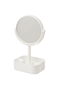 Bullet Laverne Magnifying Mirror (White) (One Size)