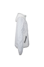 Load image into Gallery viewer, Printer Unisex Adult Headway Hooded Jacket (White)
