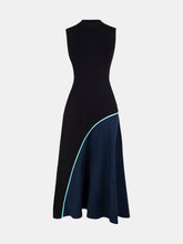 Load image into Gallery viewer, Asymmetric Jersey a-line Dress