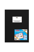 Load image into Gallery viewer, Tiger A4 Flexi Display Book (Black) (40 Pockets)