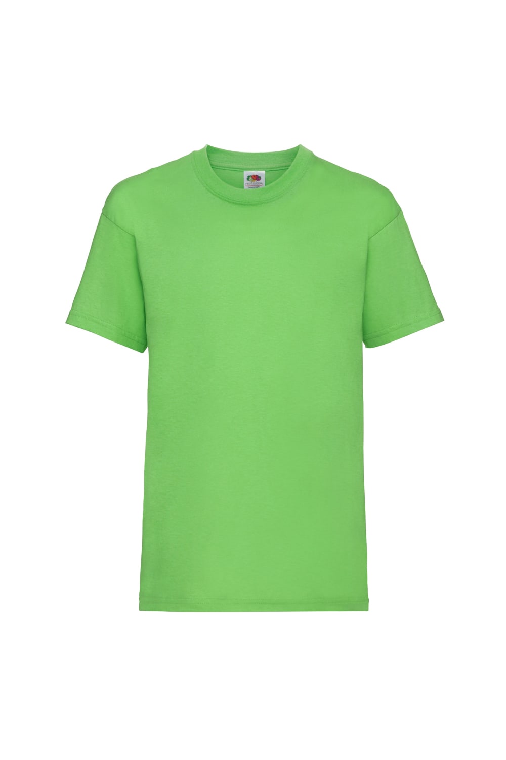 Fruit Of The Loom Childrens/Kids Little Boys Valueweight Short Sleeve T-Shirt (Pack of 2) (Lime)