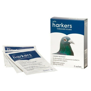 Harkers Harkanker Soluble Pigeon Canker Treatment (Pack of 5) (Multicolored) (0.14oz)
