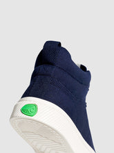 Load image into Gallery viewer, IBI High Navy Knit Sneaker Men