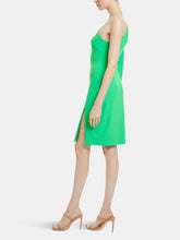 Load image into Gallery viewer, One Shoulder Crepe Cocktail Dress
