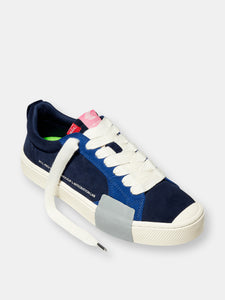 M.I.L. PRO Navy and Mystery Blue Suede Sneaker Men
