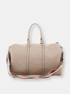 Mollie Large Weekender with Interchangeable Stripe Web Strap