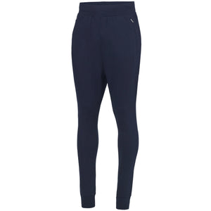 AWDis Mens Slim Fit Dropped Crotch Jogging Bottoms/Sweatpants (New French Navy)