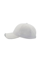 Load image into Gallery viewer, Estoril Jacquard Weave 6 Panel Cap - White
