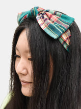 Load image into Gallery viewer, Plaid Bow Headband