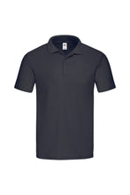 Load image into Gallery viewer, Fruit of the Loom Mens Original Polo Shirt (Deep Navy)