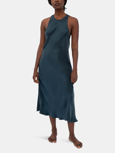 Gia Sandwashed Cupro Vegan Silk Sleep Dress