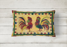 Load image into Gallery viewer, 12 in x 16 in  Outdoor Throw Pillow Rooster   Canvas Fabric Decorative Pillow