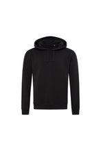 Load image into Gallery viewer, Stedman Unisex Adult Sweat Recycled Hoodie (Black Opal)