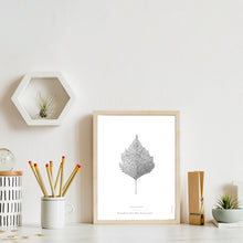 Load image into Gallery viewer, Warty Birch Leaf Art Print