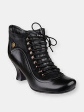 Load image into Gallery viewer, Womens/Ladies Vivianna Lace Up Boots - Black