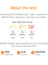 Load image into Gallery viewer, Extensive Food Sensitivity + Allergy Test (252 Foods)