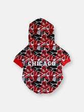Load image into Gallery viewer, Chicago Bulls X Fresh Pawz - Hardwood Hoodie | Dog Clothing