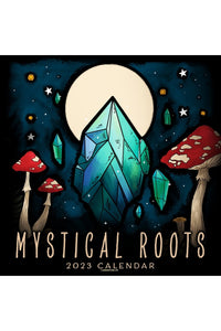 Mystical Roots 2023 Calendar - Black