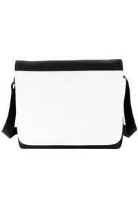 Bagbase Sublimation Messenger Bag (9 Liters) (Black) (One Size)