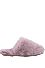 Load image into Gallery viewer, Womens/Ladies Salperton Sheepskin Lined Slippers - Pink