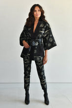 Load image into Gallery viewer, Zodiac Kimono Black