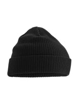 Load image into Gallery viewer, Beechfield Organic Cotton Beanie (Black)