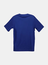 Load image into Gallery viewer, Zegna Men&#39;s Medium Blue Solid Satin Jersey Crew-Neck T-Shirt Graphic