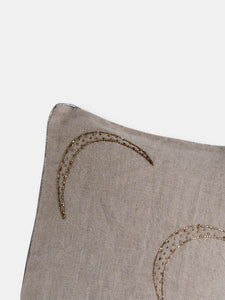 Moon Pillow, Natural Linen