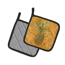 Load image into Gallery viewer, Pineapple Pair of Pot Holders