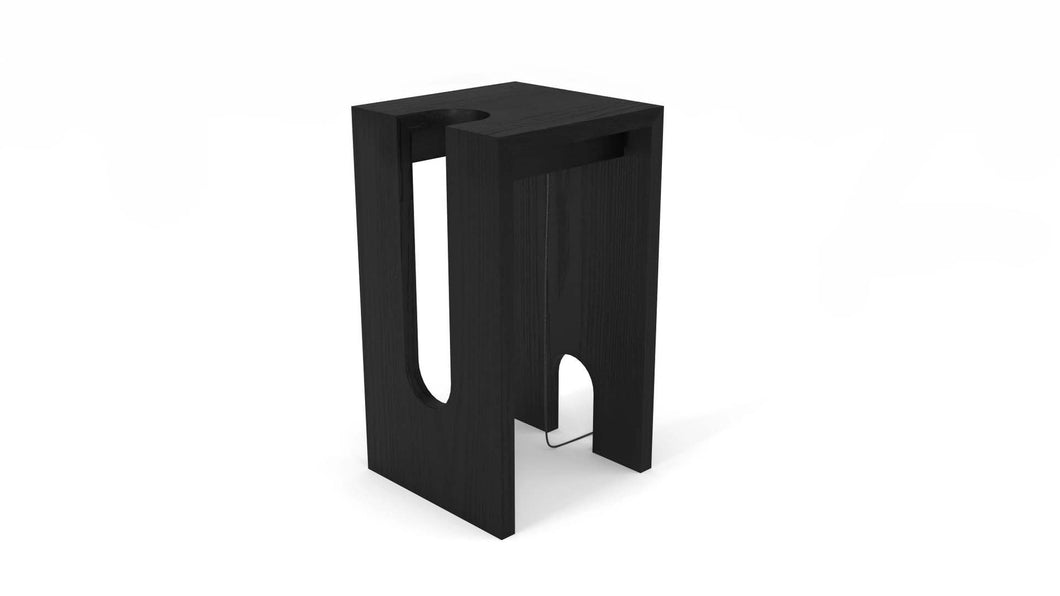 Slotted Side Table