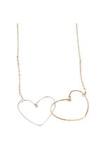 Load image into Gallery viewer, Heart to Heart Pendant Necklace