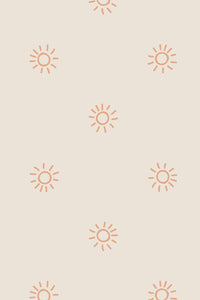 Eco-Friendly Childrens Sun Wallpaper