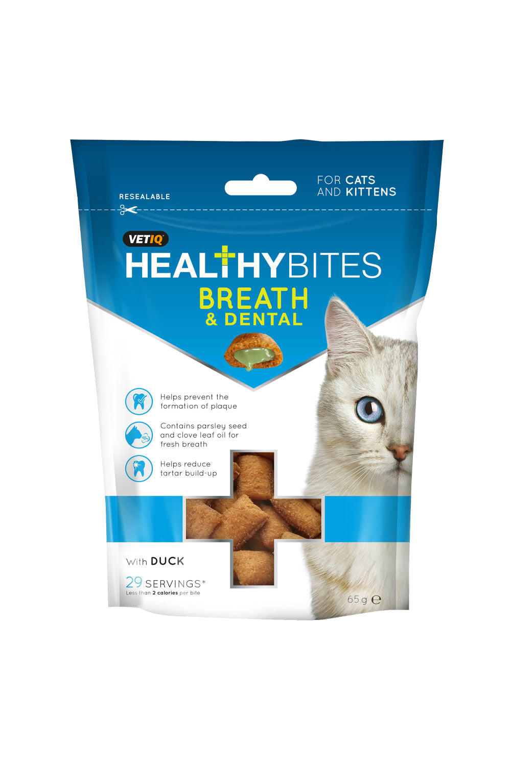 VetIQ Healthy Bites Breath & Dental For Cats & Kittens (May Vary) (2oz)