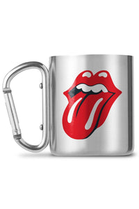 The Rolling Stones Tongue Carabiner Mug (Silver) (One Size)