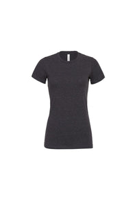 Bella + Canvas Womens/Ladies Relaxed T-Shirt (Dark Grey Heather)