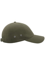 Load image into Gallery viewer, Action 6 Panel Chino Baseball Cap (Pack of 2) - Olive