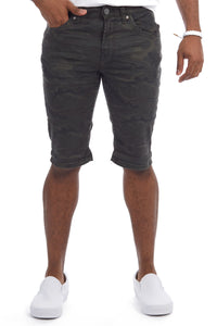 Men's Roll Cuff Denim Short