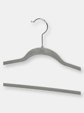 Load image into Gallery viewer, 10 Piece Velvet Hanger, Grey