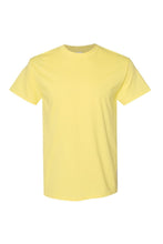 Load image into Gallery viewer, Gildan Mens Heavy Cotton Short Sleeve T-Shirt (Cornsilk)