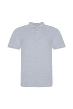Load image into Gallery viewer, AWDis Just Polos Mens The 100 Polo Shirt (Heather Gray)