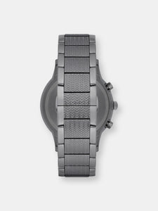 Emporio Armani Men's Renato AR2505 Grey Stainless-Steel Plated Quartz Fashion Watch
